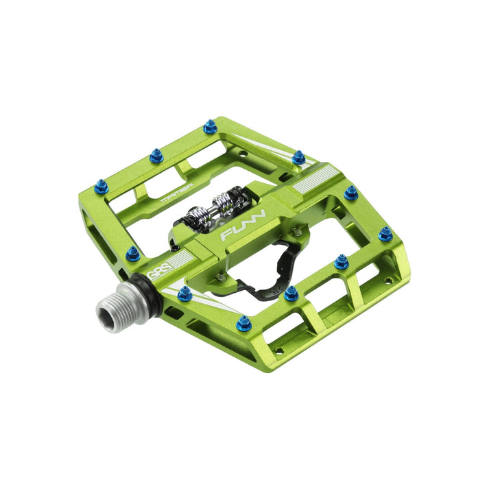 FUNN Mamba platform kétoldalas SPD/platform patentpedál [wasabi]