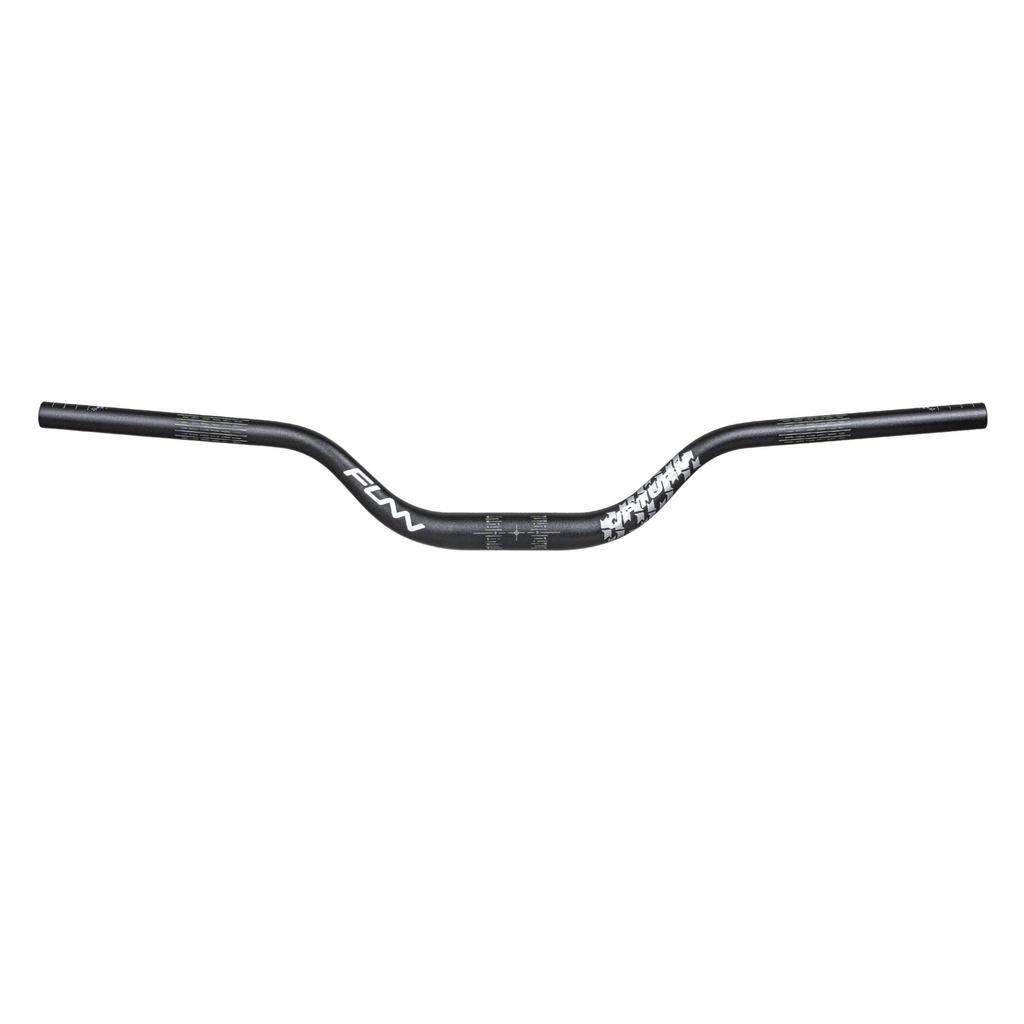 FUNN Upturn 35 High Riser hajlított MTB kormány [fekete, 35.0 mm, 75 mm]
