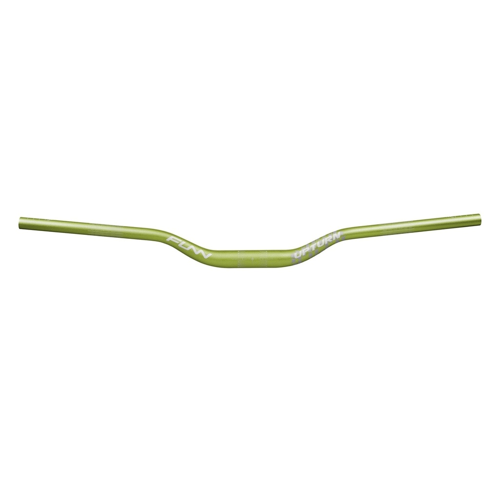 FUNN Upturn 35 High Riser hajlított MTB kormány [zöld, 35.0 mm, 55 mm]