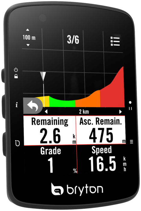Computer Bryton Rider 650 T GPS komputer szett