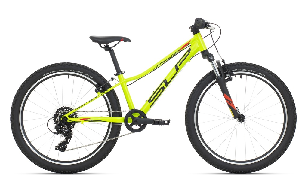 Superior Racer XC 24 24"-os kerékpár [11", matt lime/piros]