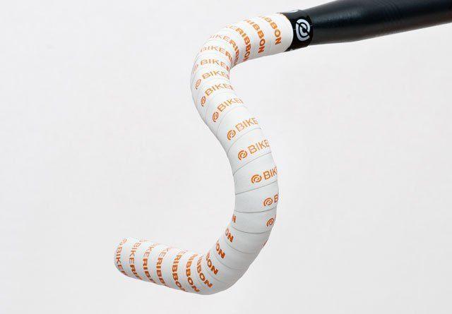 Bike Ribbon Scrub kormányszalag (bandázs) [fehér-narancs]