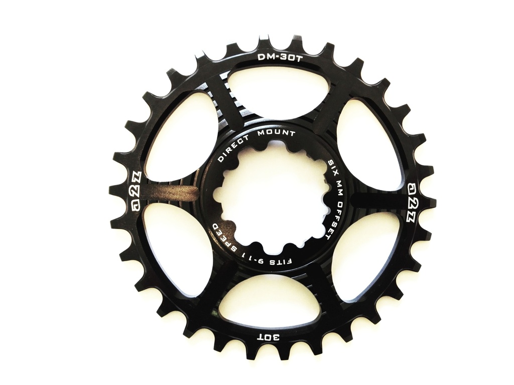 a2Z DM-30T Sram GXP Direct Mount lánctányér [fekete, 30]