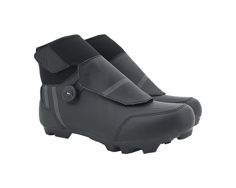 FLR Defender II Pro Dial MTB téli kerékpáros cipő [fekete, 47]