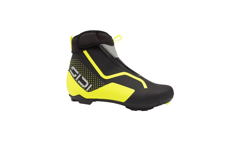 SIDI Algor téli kerékpáros cipő [fekete-neon sárga, 43]