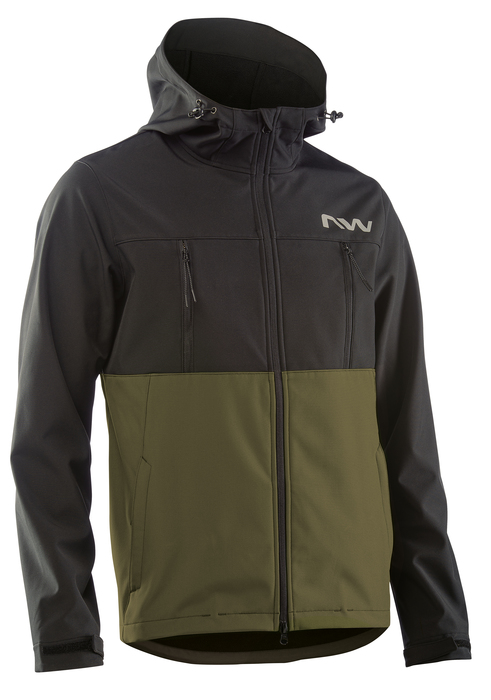 Northwave Easy OUT Softshell dzseki XXL zöld/fekete