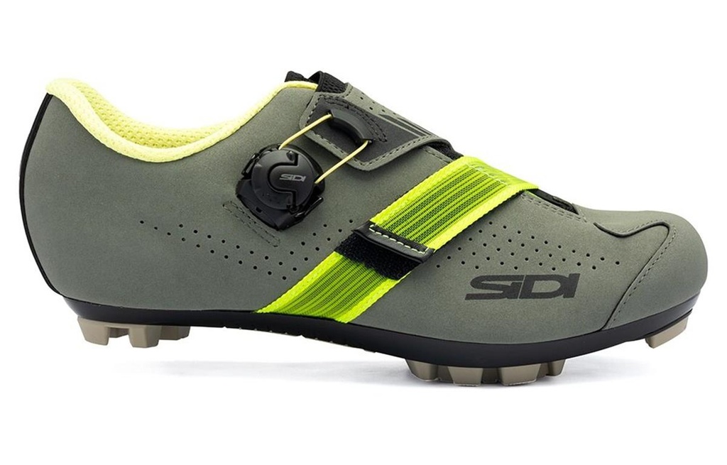SIDI MTB Aertis MTB cipő [military-sárga, 41.5]