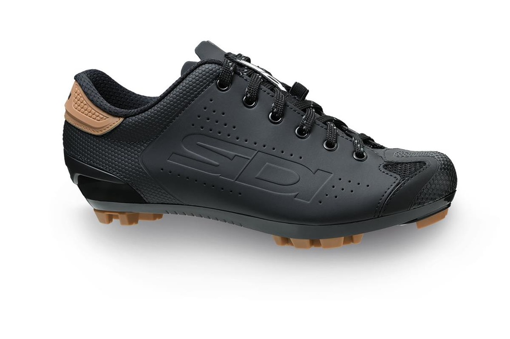 SIDI Dust Shoelace Gravel MTB cipő [fekete, 41.5]