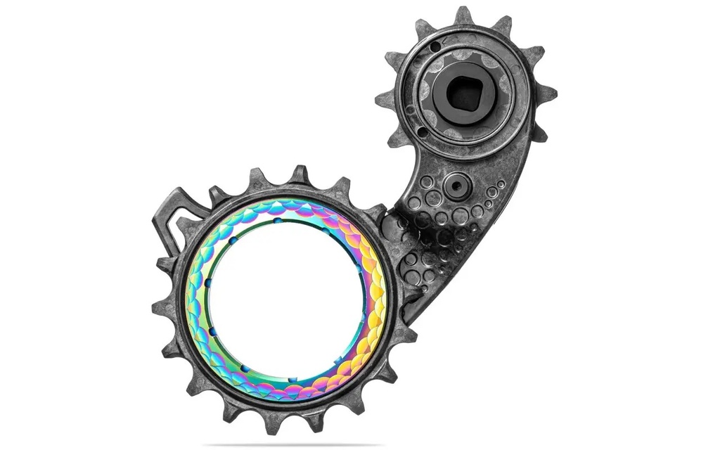 Váltókanál aB HOLLOWCAGE Carbon Ceramic Sram AXS rainbow