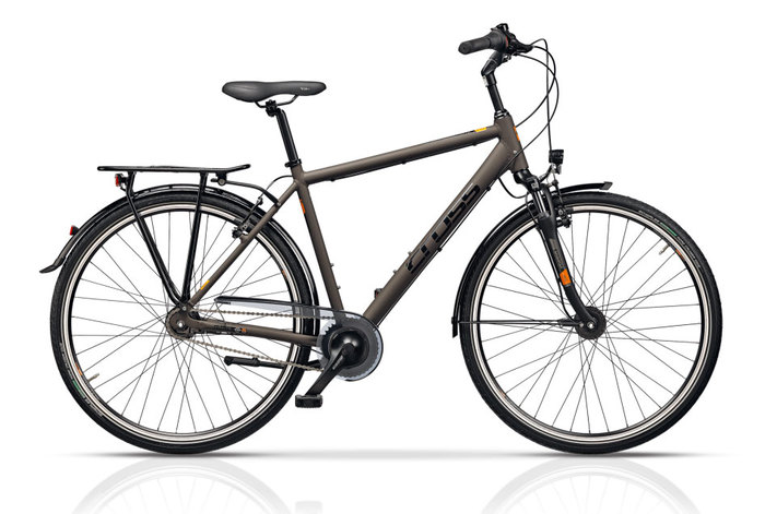 CROSS CITERRA GENT 52 cm szürkésbarna (fekete/narancs)