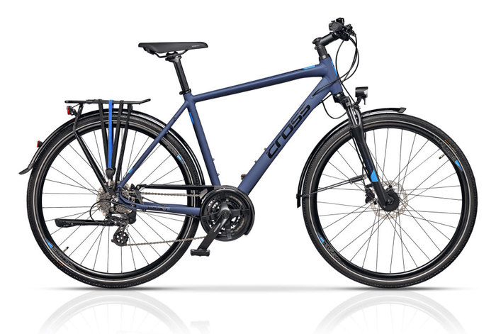 CROSS AVALON GENT matt delfinkék (szürke/világoskék) 52cm