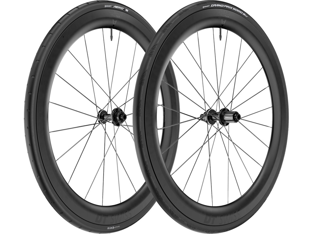Kerékszett DT Swiss ARC 1100 DiCUT db 55 12x100/12x142 BLACK WTS