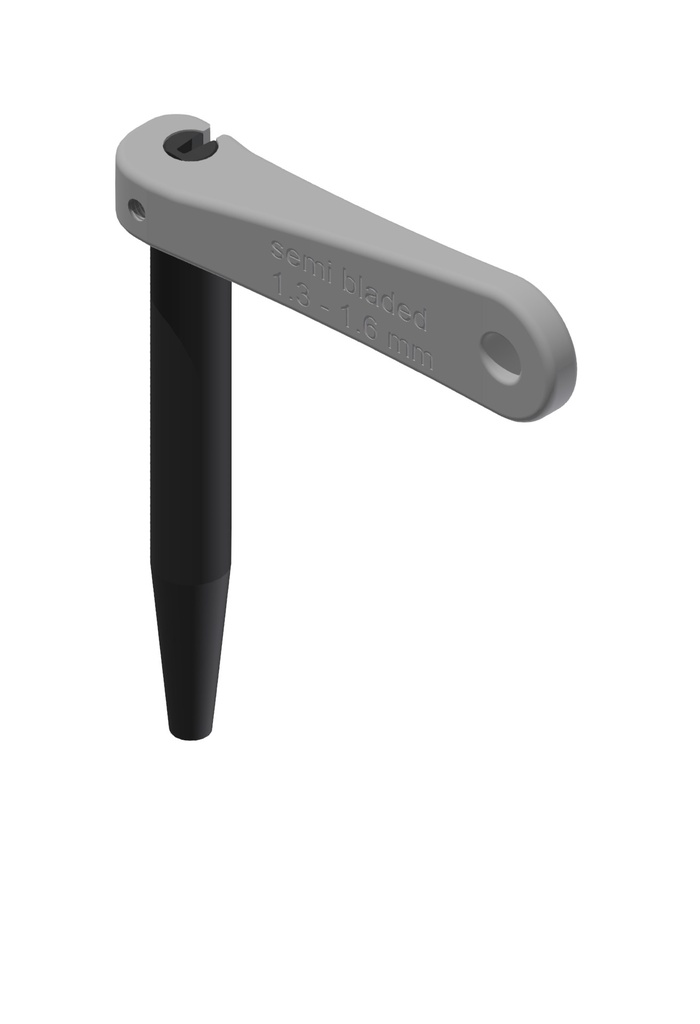 Küllőfogó DT Swiss Aero küllőkhöz 1.3-1.6mm fekete új