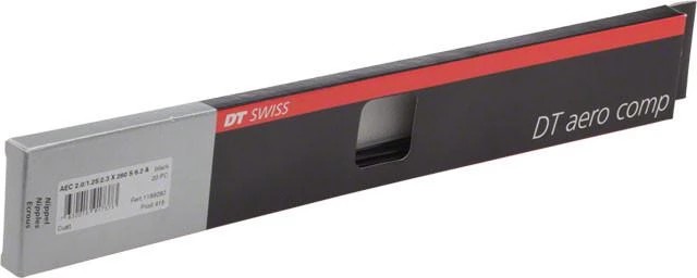 Küllő DT Swiss Aero comp egyenes 2.0/2.3/1,25x279 fekete