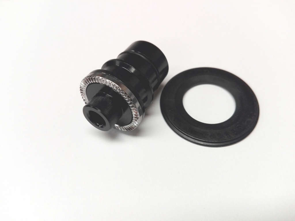 a2Z XCF Záró kupak/vég első agyhoz porvédő [fekete]