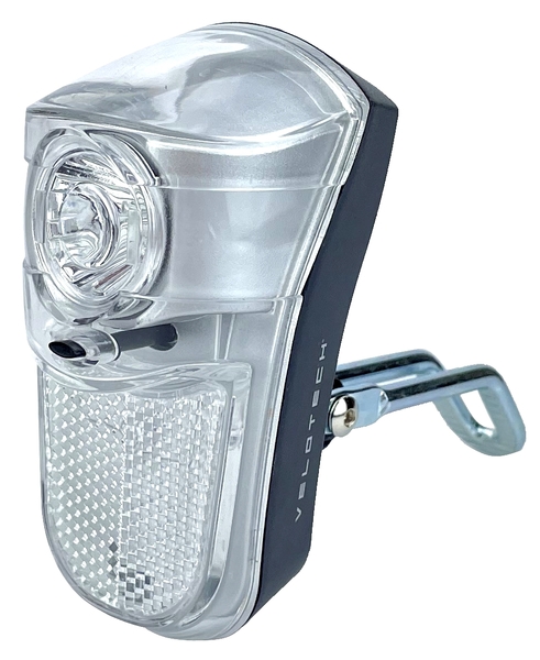Kerékpár első lámpa elemes 1 LED villára szerelhető