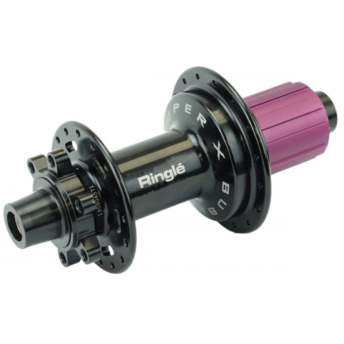 Agy SUNringlé Bubba X hátsó Boost 6 csavaros 148x12mm 28 lyukas fekete Microsp