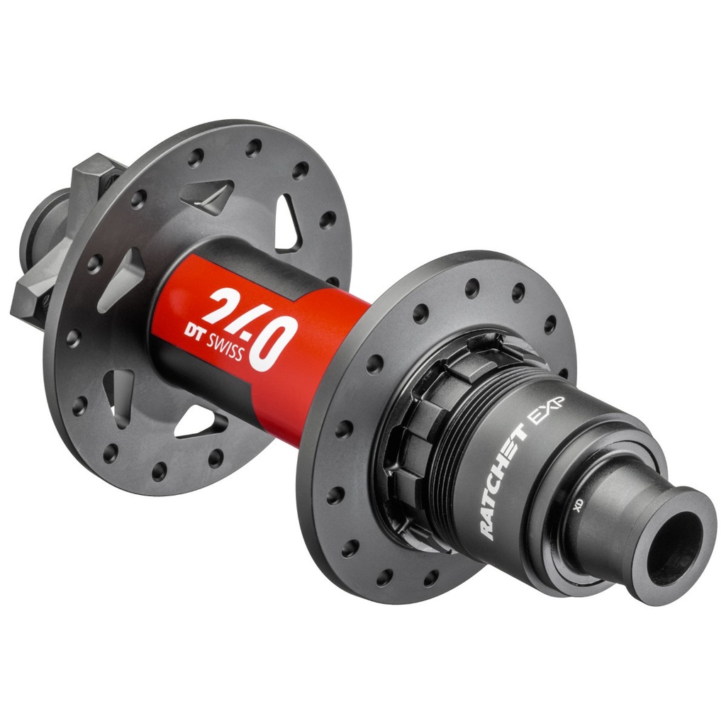 Agy DT Swiss 240 EXP Boost hátsó disc 6 csavaros 148x12mm 32h fekete Sram XD 54T