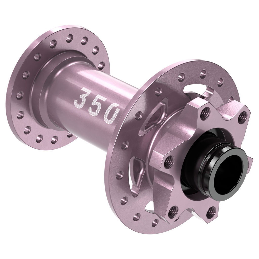 Agy DT Swiss 350 DEG limited első disc 6 csavar boost 110x15mm pink ÚJ