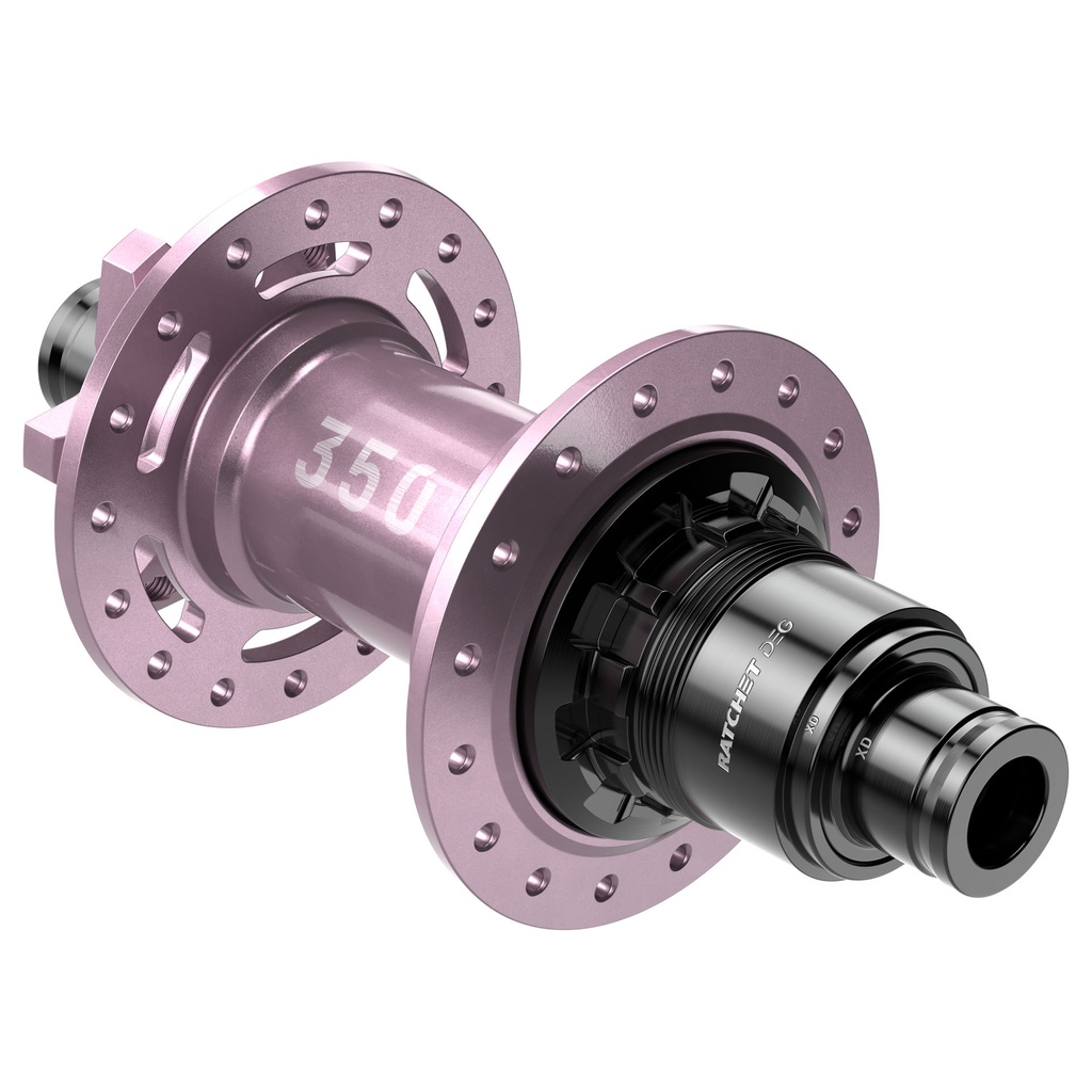 Agy DT Swiss 350 DEG limited hátsó disc 6 csavar boost 12/148mm Sram XD pink ÚJ