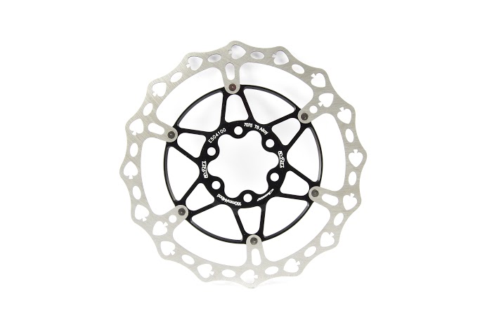 a2Z Teppan-Yaki TY-SPV-TS 6 csavaros féktárcsa [fekete, 180 mm, pikk]