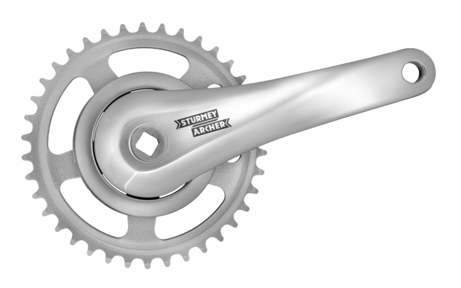 Sturmey Archer FCS608/95 négyszögtengelyes hajtómű [ezüst, 38]