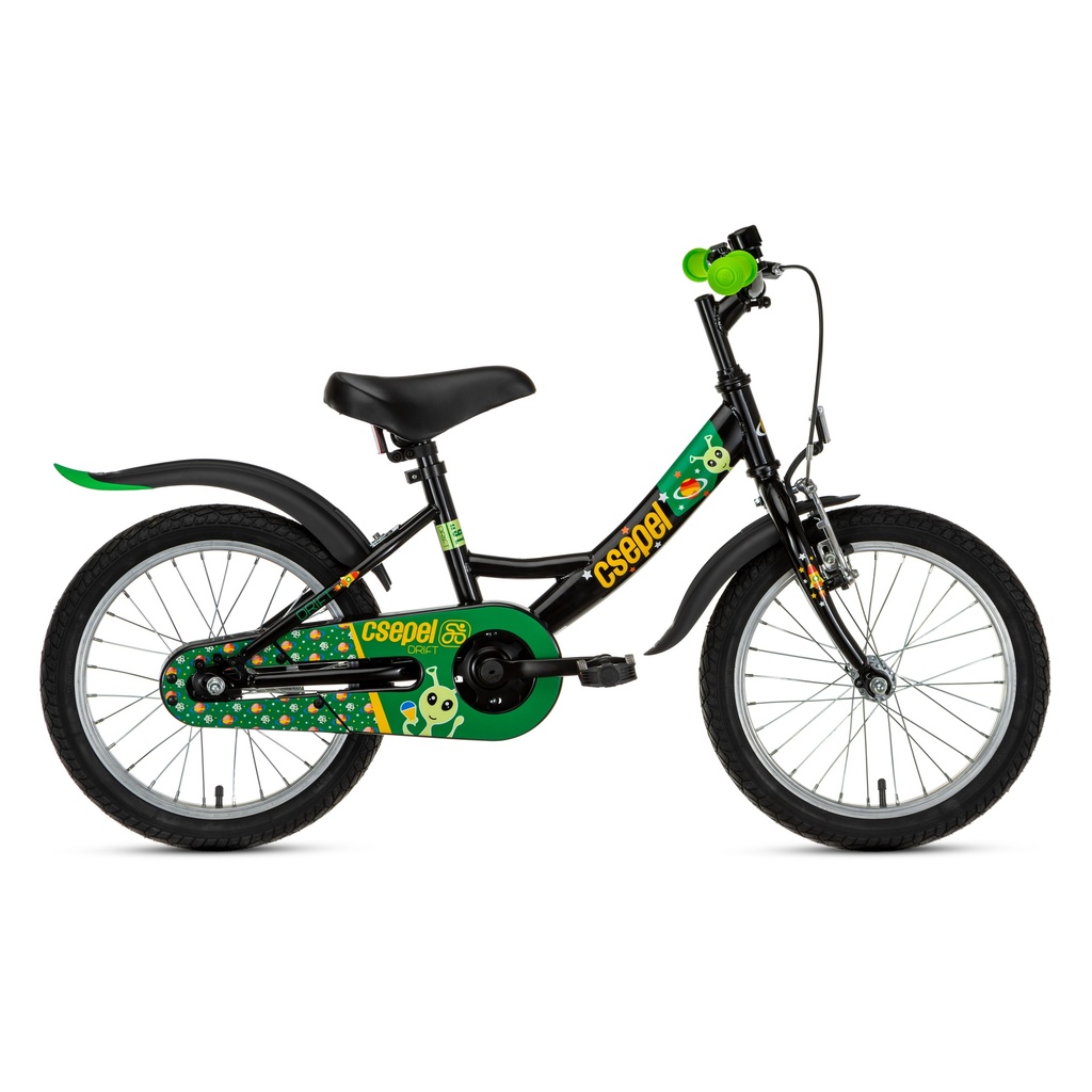 Csepel Drift Kerékpár 16" Fekete