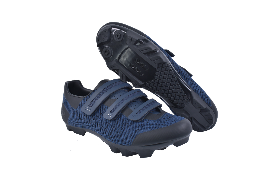 FLR F-55 Knit MTB cipő [fekete-kék, 41]