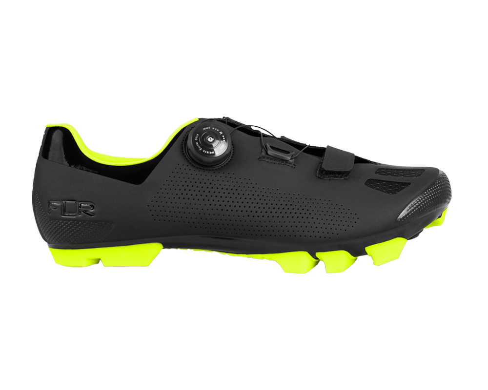 FLR F-70 MTB cipő [fekete-neon sárga, 39]