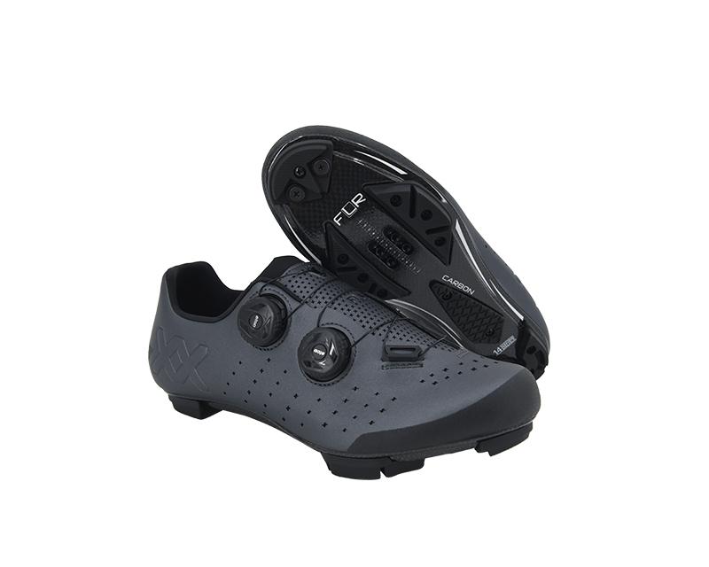 FLR FX9 MTB cipő [metálszürke, 43]