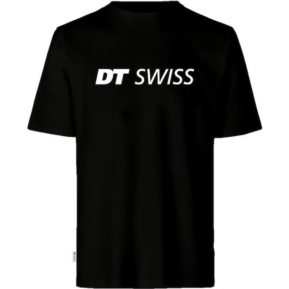 Póló DT Swiss fekete fehér logós L