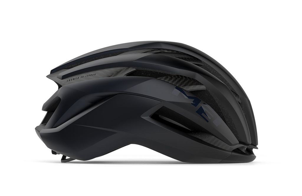 MET New Trenta 3K Carbon kerékpáros sisak [matt fekete, 56-58 cm (M)]