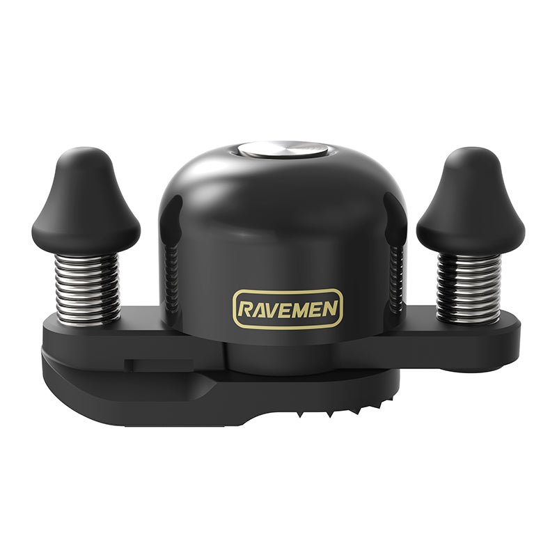 Ravemen Q3 csengő [fekete]