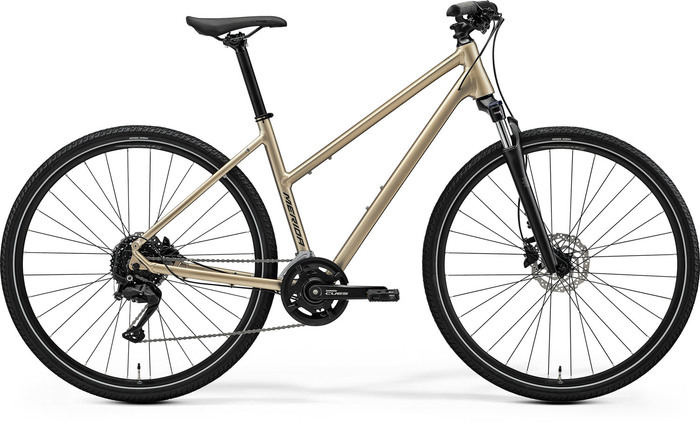 MERIDA CROSSWAY 100 NŐI KRÉM (SZÜRKE) XS-es