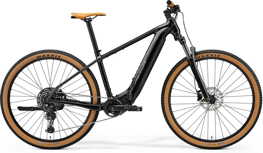 MERIDA eBIG.NINE 400 L METÁLFEKETE (FEGYVERSZÜRKE)