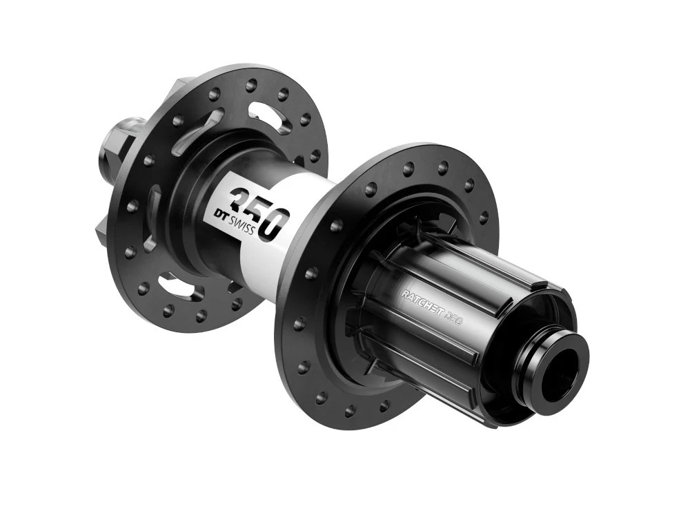 Agy DT Swiss 350 DEG hátsó disc 6 csavar boost 12/148 32h Shimano HG fekete ÚJ