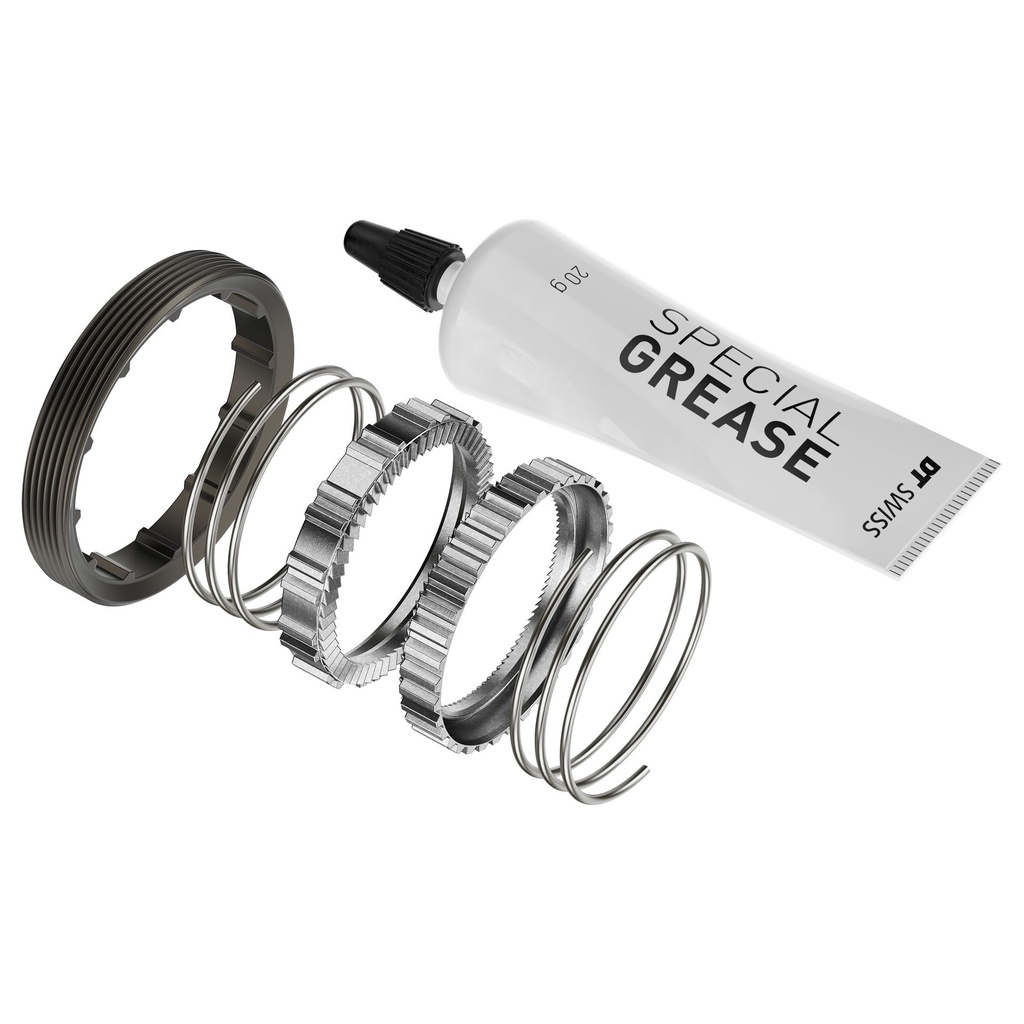 Agyhoz DT Swiss DEG DF HYBRID 60T 0/10 anti pedal kickback kit
