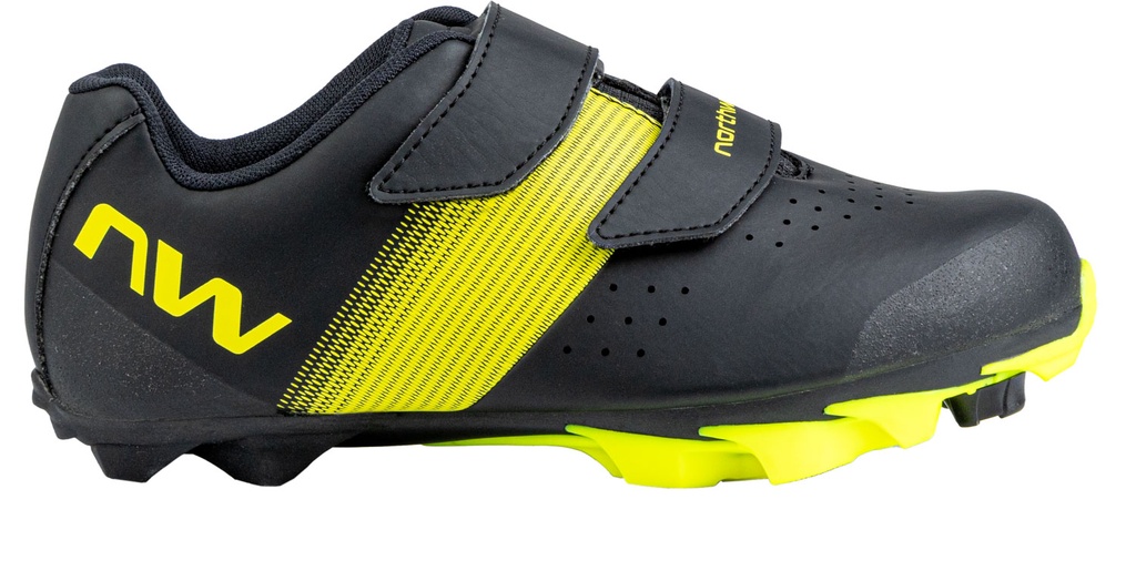 Cipő NORTHWAVE MTB HAMMER JUNIOR 33 FEKETE/FLUO SÁRGA