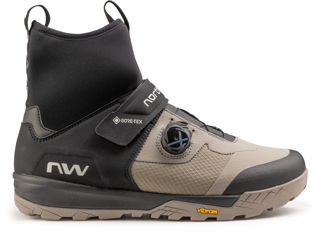 Cipő NORTHWAVE MTB KINGROCK PLUS GTX 44,5 téli, fekete/homok