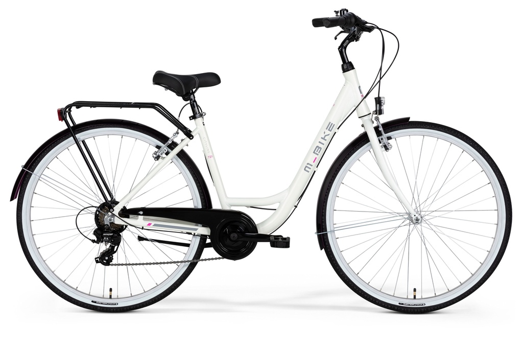 M-BIKE CITYLINE 728 selyem fehér