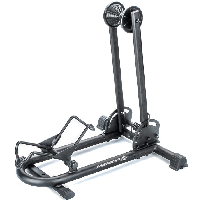 Kerékpártartó MERIDA EBIKE STAND alu összecsukható fekete 20-29"
