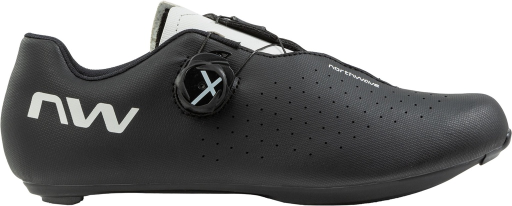 Cipő NORTHWAVE ROAD SONIC PLUS WIDE 44,5 FEKETE/VILÁGOSSZÜRKE