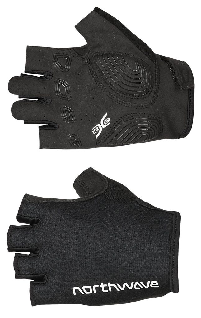 Kesztyű NORTHWAVE ACTIVE MAX W NŐI RÖVID L FEKETE
