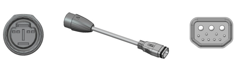 Akku töltőhöz adapter kábel