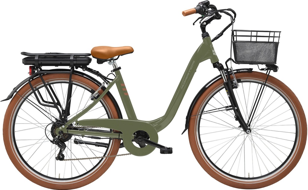 ADRIATICA E2 28" e-bike női zöld