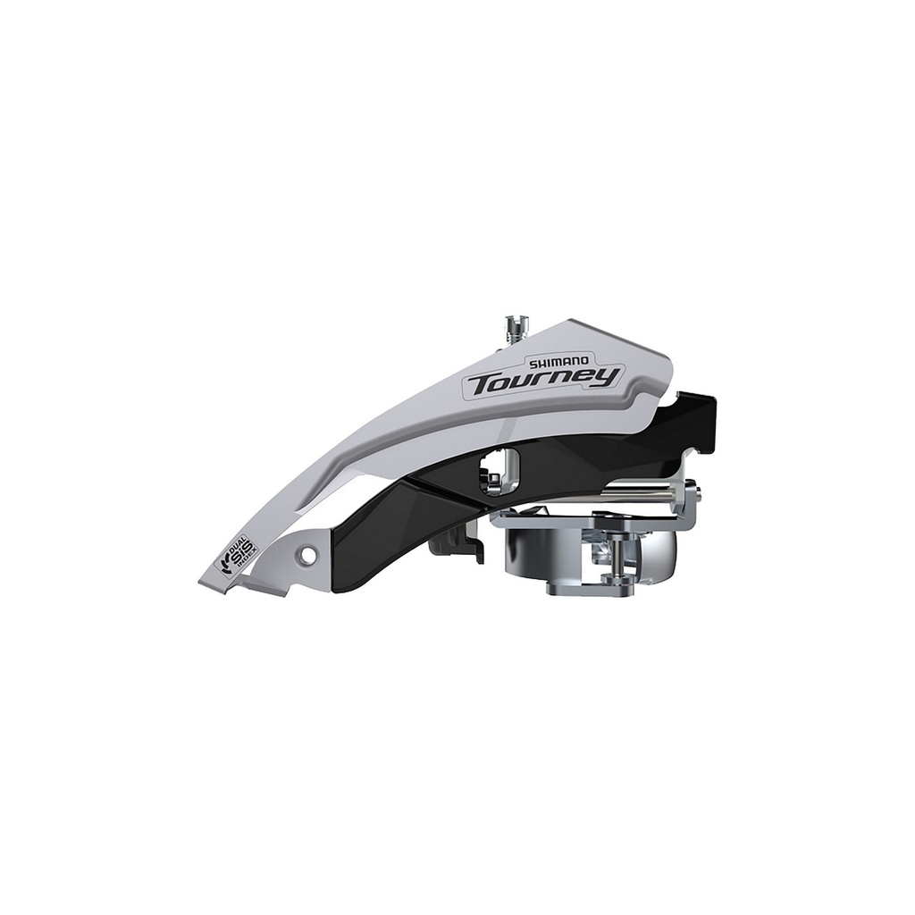 Shimano Tourney TY601 Első Váltó 31,8/34,9 Dual Pull