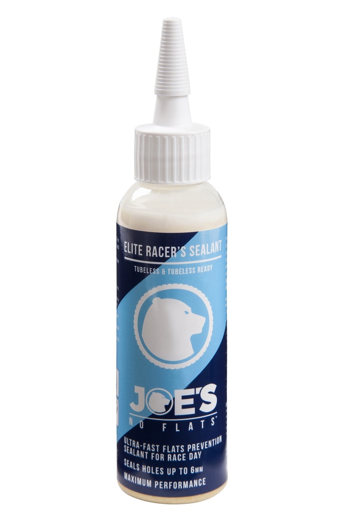 Joe's No-Flats Elite Racers Sealant Defektgátló folyadék betöltő kupakkal [125 ml]