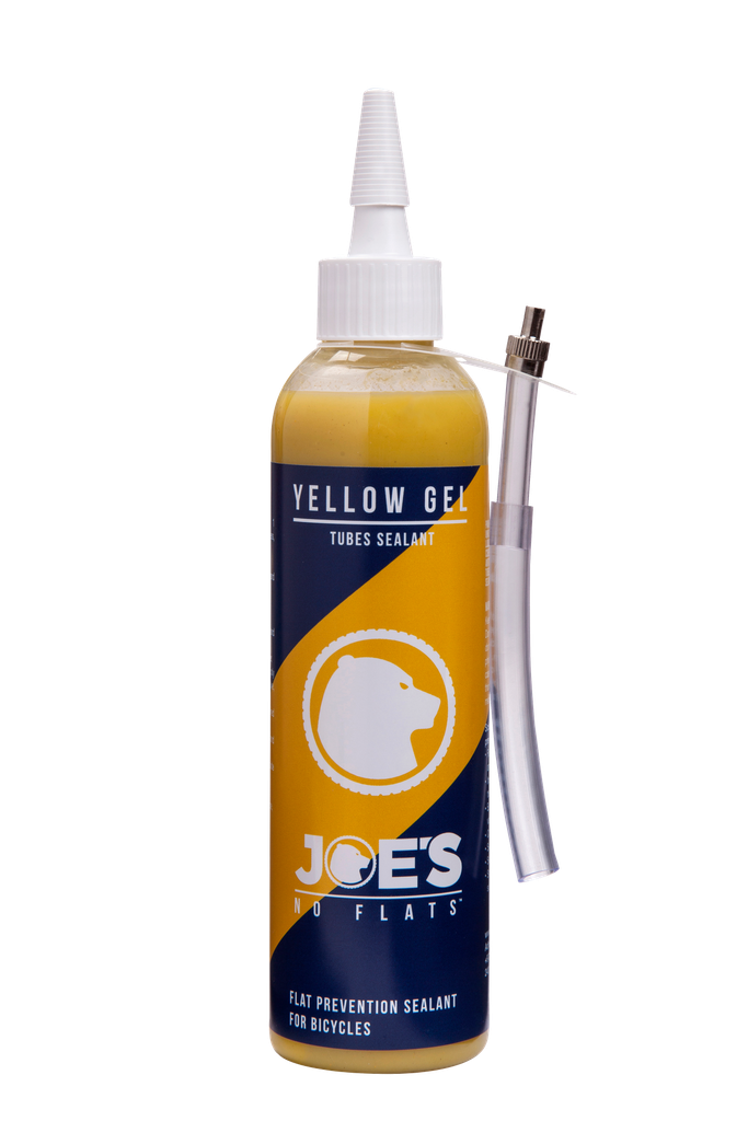 Joe's No-Flats Yellow Gel Tube Sealant Defektgátló folyadék betöltő kupakkal [240 ml]