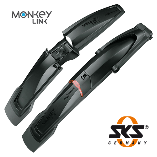 MonkeyLink Monkey Fender Front MTB (26-29") sárvédő előre [fekete]