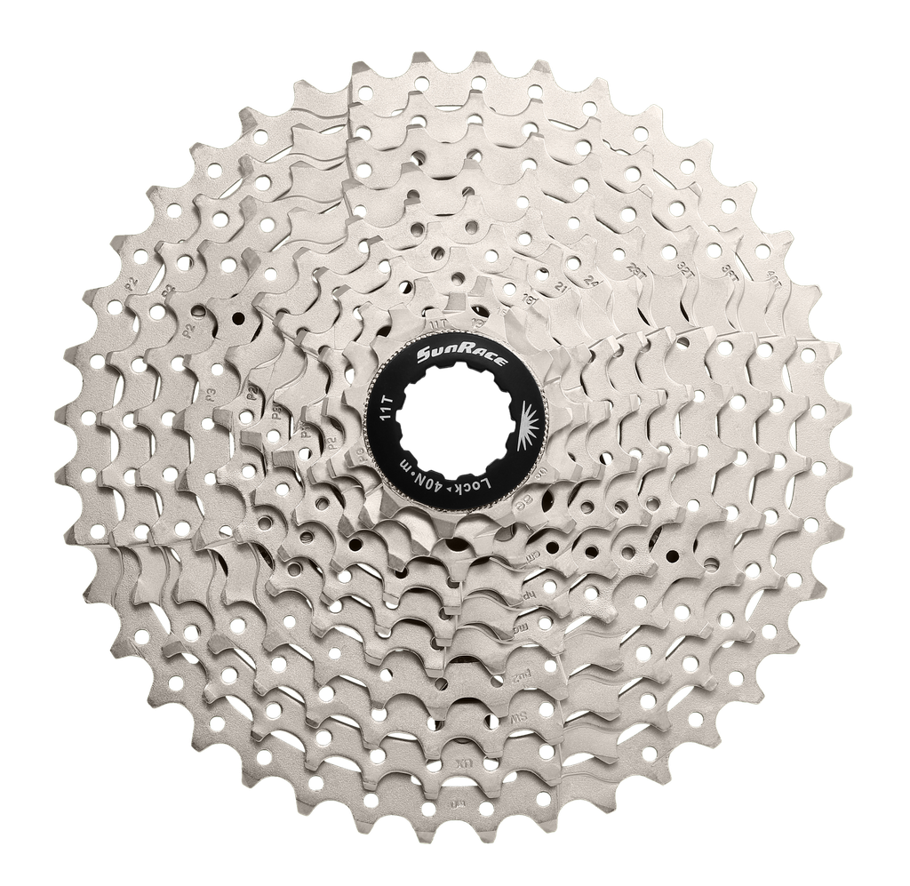 Sunrace CSMS3 (11-40) 10 sebességes fogaskeréksor [ezüst-fekete, 11-40]